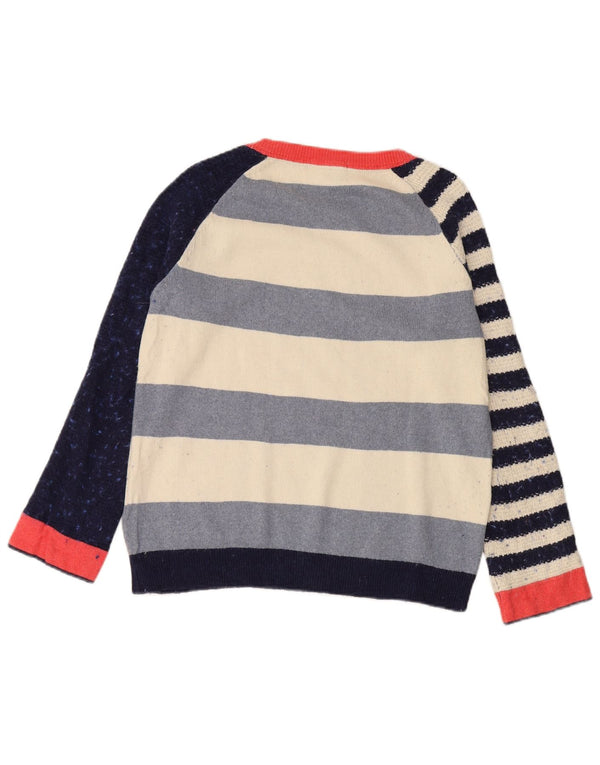 Женский джемпер с вырезом «лодочка» WHITE STUFF UK 12, средний разноцветный