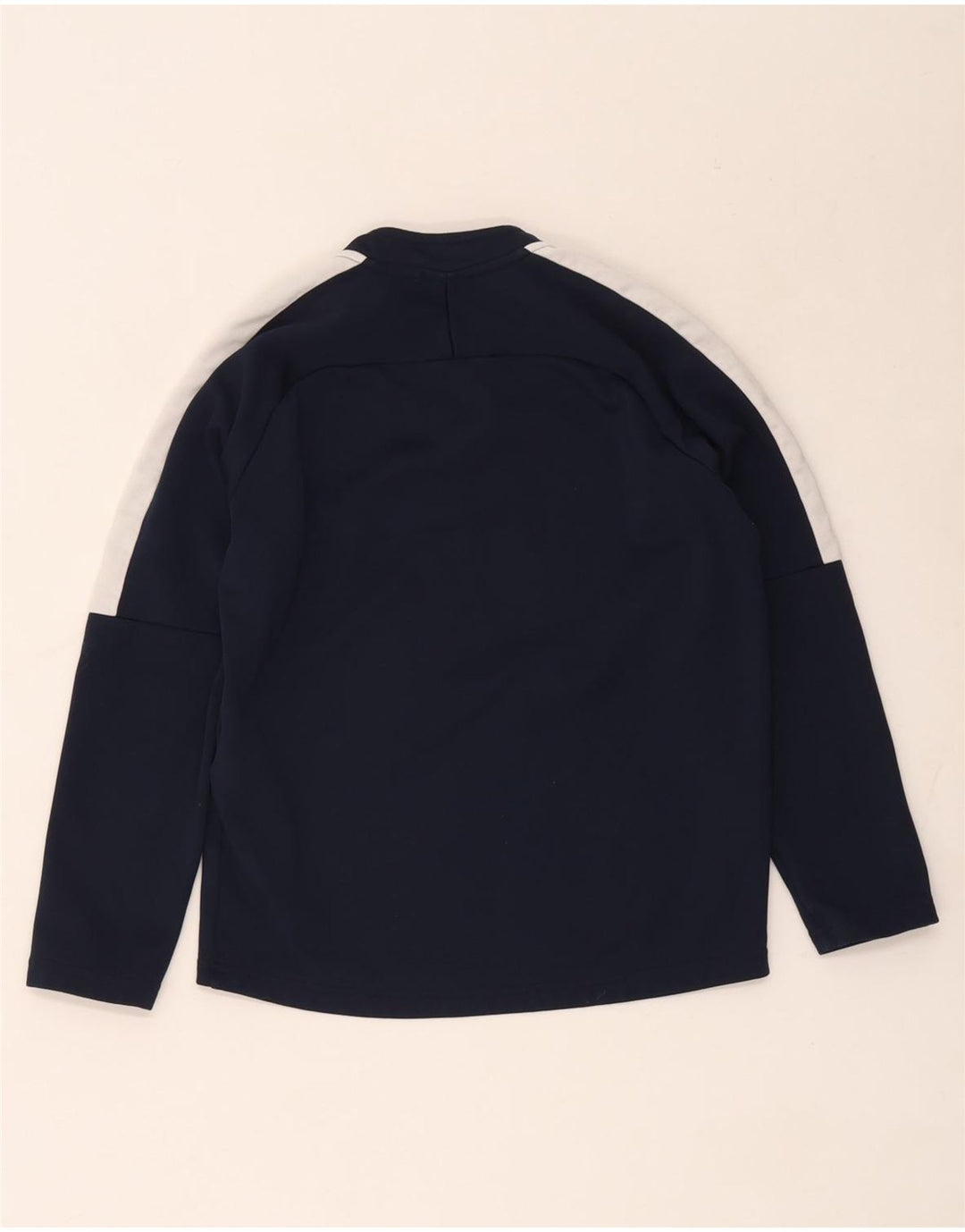 Пуловер спортивный костюм Nike для мальчиков Dri Fit, топ 10–11 лет, средний темно-синий