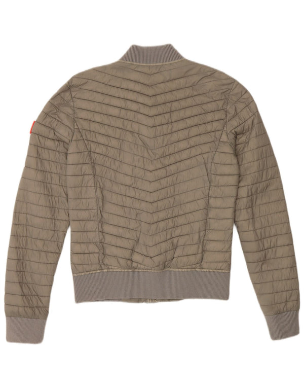 Женская стеганая куртка Superdry UK 6 XS Хаки, нейлон