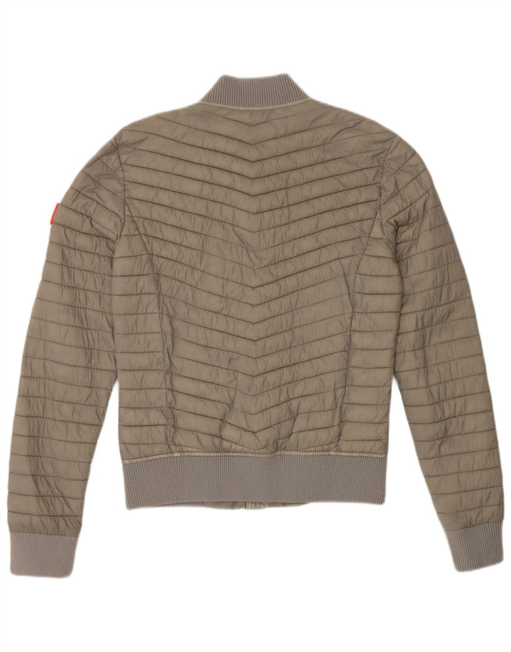 Женская стеганая куртка Superdry UK 6 XS Хаки, нейлон