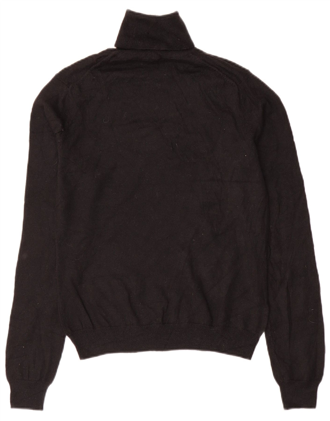 Женский джемпер с высоким воротником BROOKS BROTHERS UK 10, маленький черный