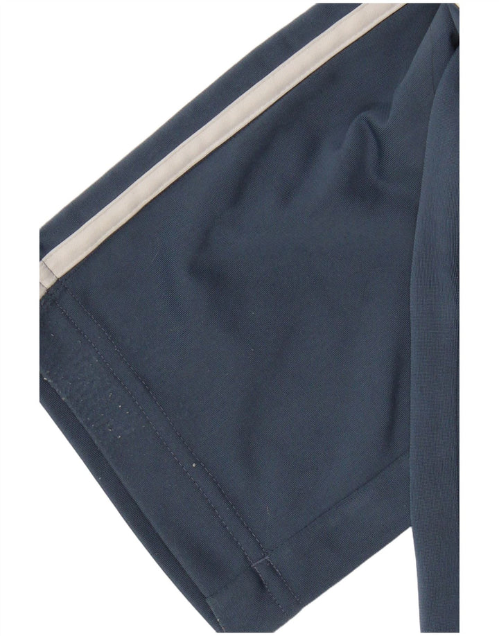 Мужские спортивные брюки Adidas из полиэстера среднего синего цвета