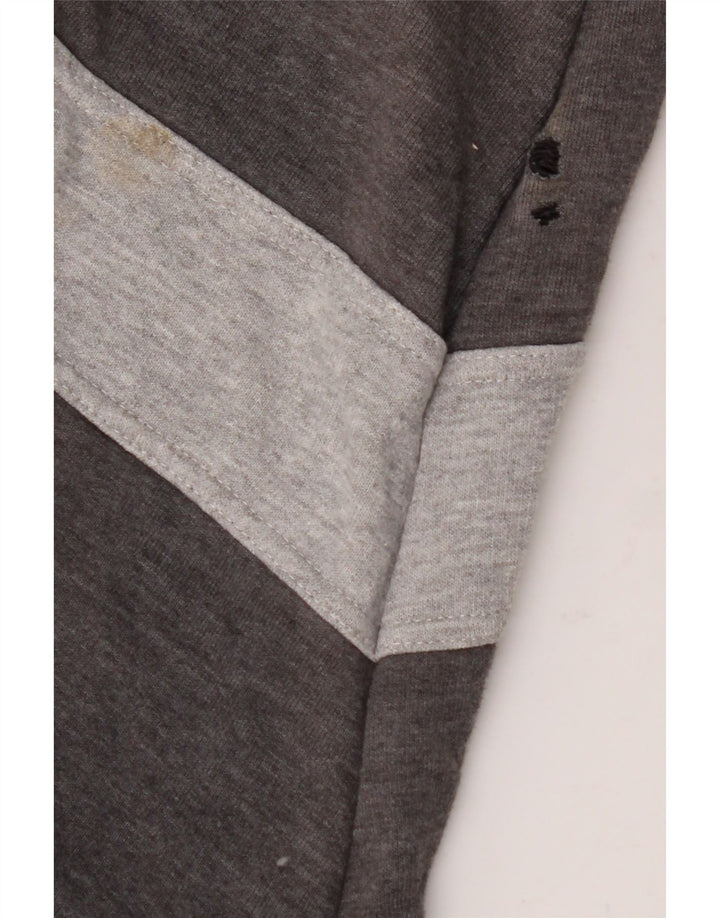 ARENA Mens Tracksuit Top Jacket Medium Grey Colourblock Vintage Arena and Second-Hand Arena from Messina Hembry 