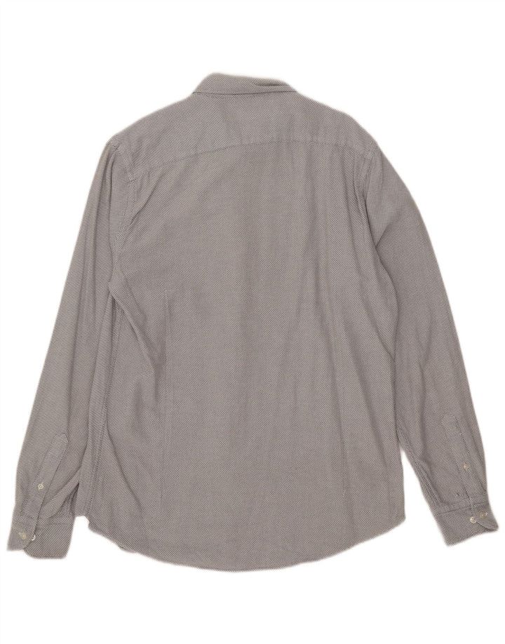 Рубашка Мужская Massimo Dutti Средне-серая