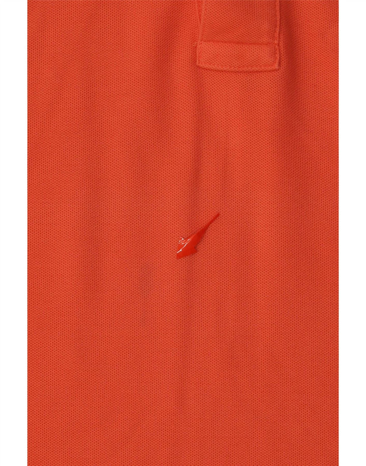 TOMMY HILFIGER Mens Regular Fit Polo Shirt XL Orange