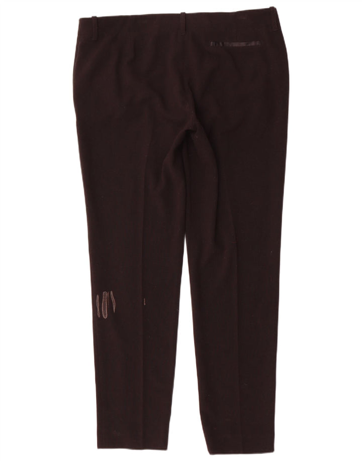 Женские брюки-чиносы Armani IT 48 XL W34 L31 черные из полиэстера