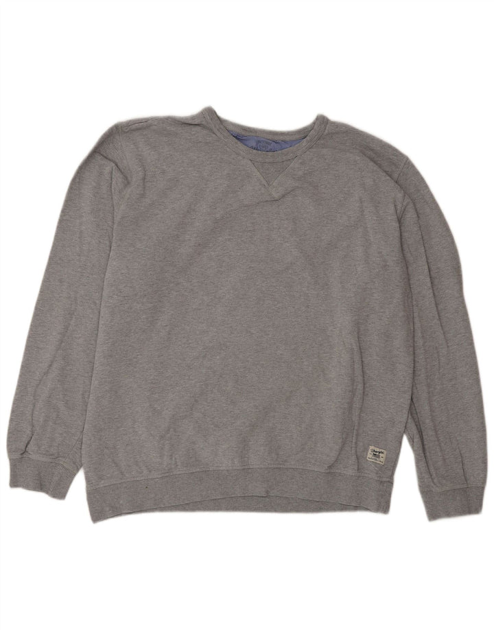 Мужской свитшот Wrangler стандартного кроя, XL, серый хлопок