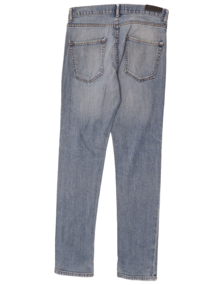 Мужские джинсы узкого кроя Zara EU 42, большие W32 L34, синие