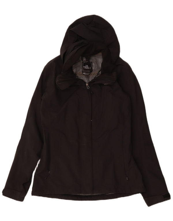 Женская дождевик с капюшоном The North Face UK 14, средний черный полиэстер