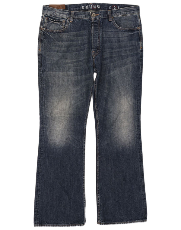 Мужские джинсы Bootcut Fat Face W36 L32, темно-синий, хлопок