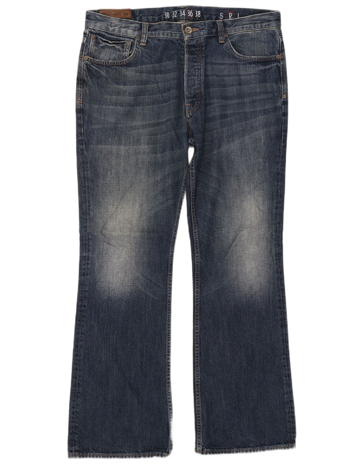 Мужские джинсы Bootcut Fat Face W36 L32, темно-синий, хлопок