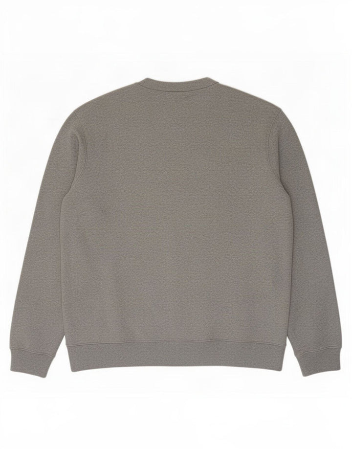 Мужской свитер Zara 2XL, серый хлопок