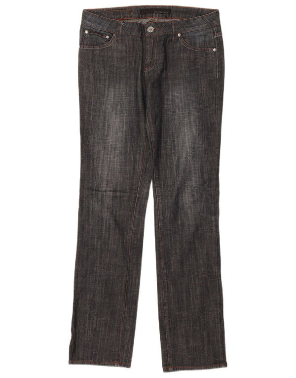 Женские прямые джинсы с низкой талией Calvin Klein W31 L31 Темно-синие