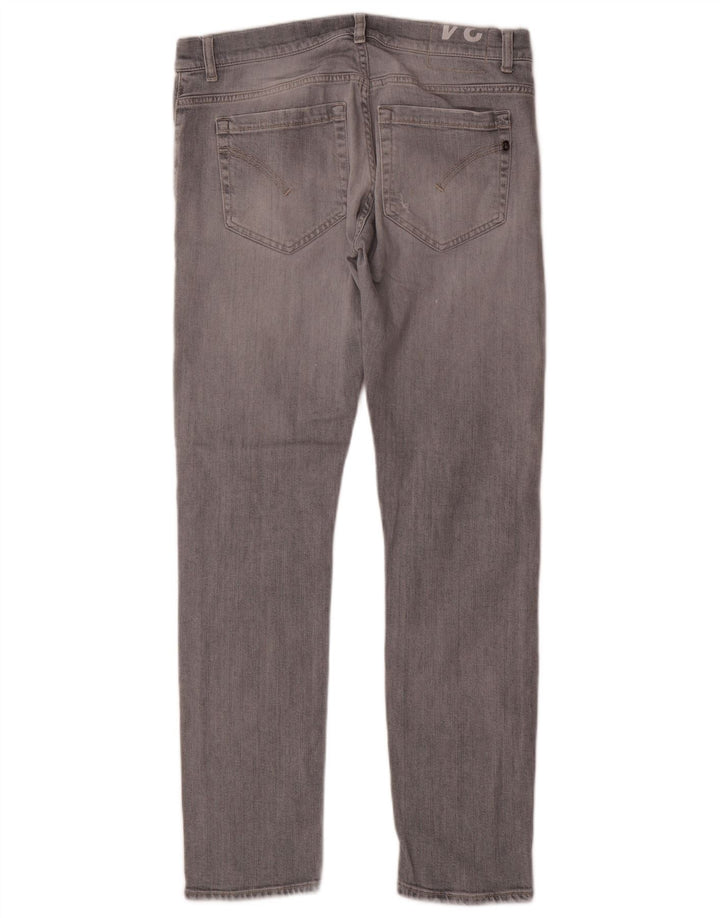 Джинсы женские прямые DONDUP W34 L31 серые, хлопок