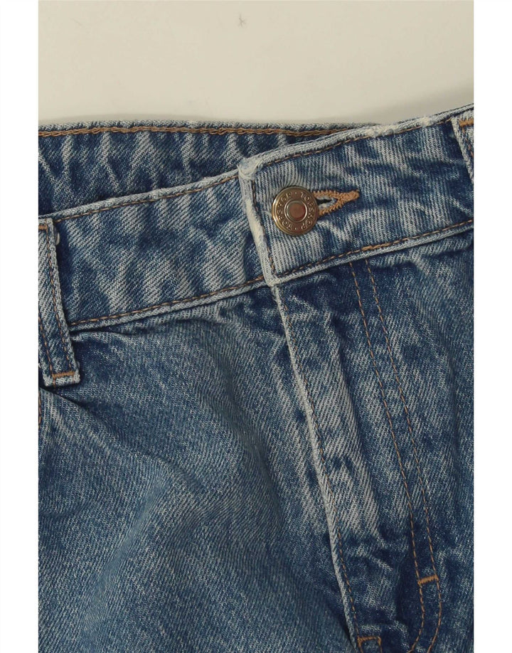 Женские расклешенные джинсы Topshop W30 L32, синий хлопок