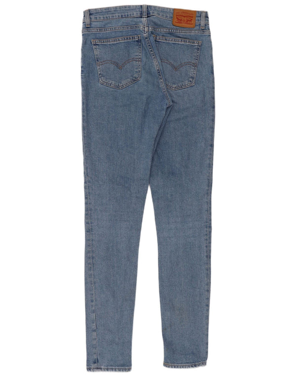 Женские джинсы скинни Levi's с высокой посадкой W28 L32, синий хлопок