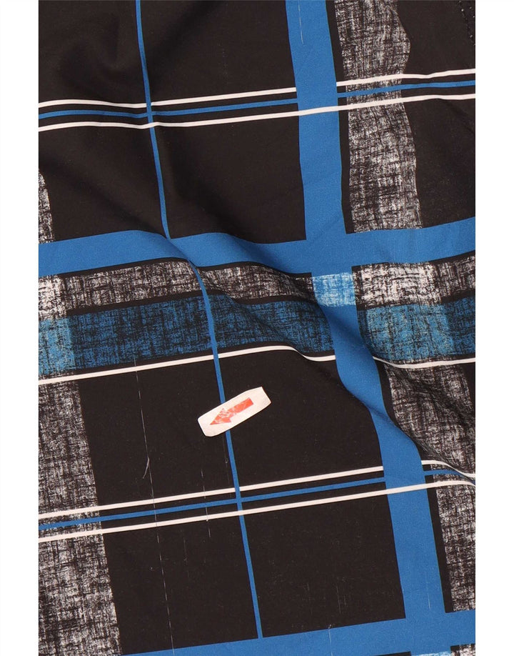 Мужские шорты для плавания Billabong, большие черные полиэстер в клетку