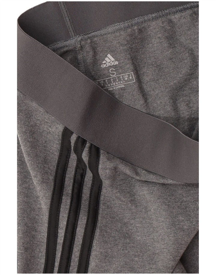 Женские леггинсы Adidas UK 8/10, маленькие серые