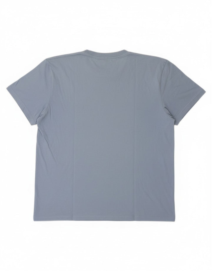 Мужская футболка Champion 2XL, синяя, хлопок
