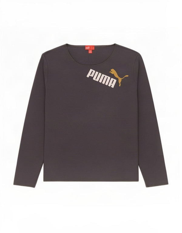 Женский топ с длинным рукавом Puma UK 16, большой серый
