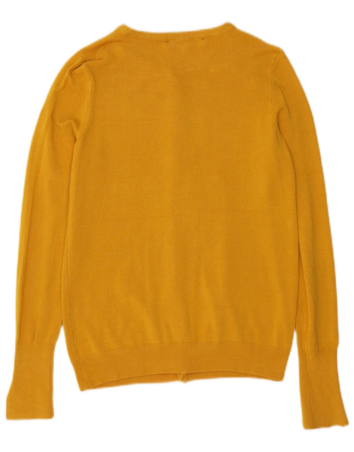 Женский кардиган ZARA UK 10, маленький желтый