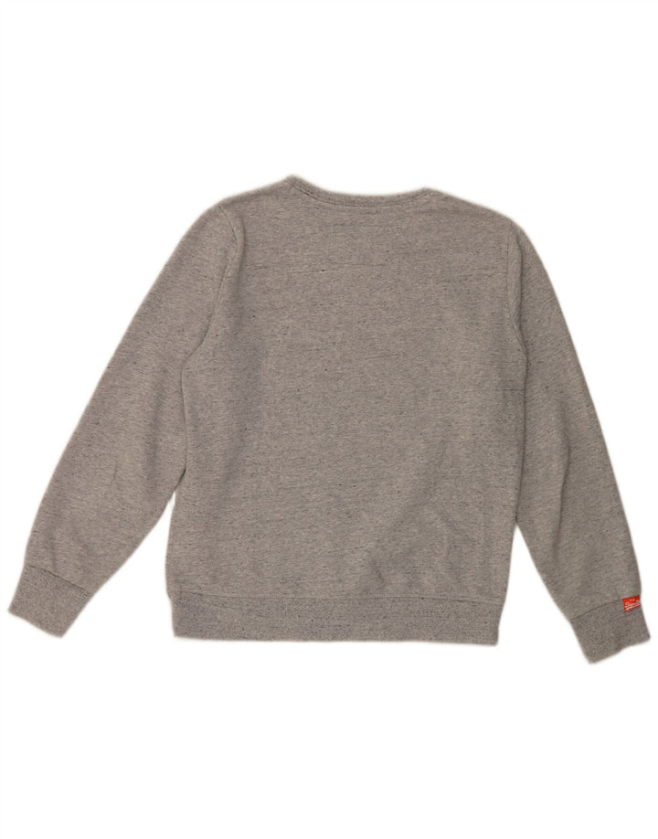 Мужской свитшот Superdry XL, серый хлопок