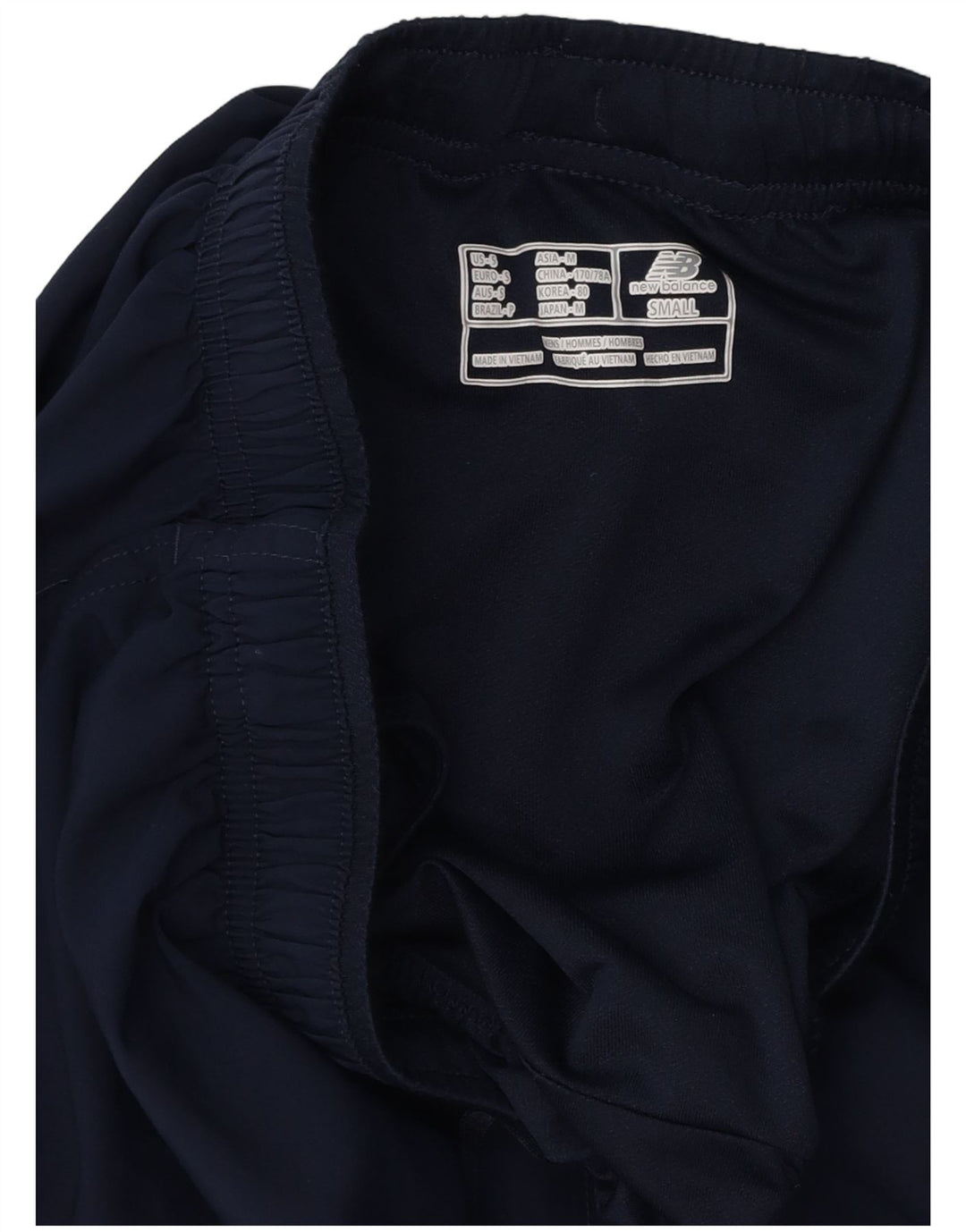 Мужские спортивные шорты New Balance, маленькие темно-синие, полиэстер