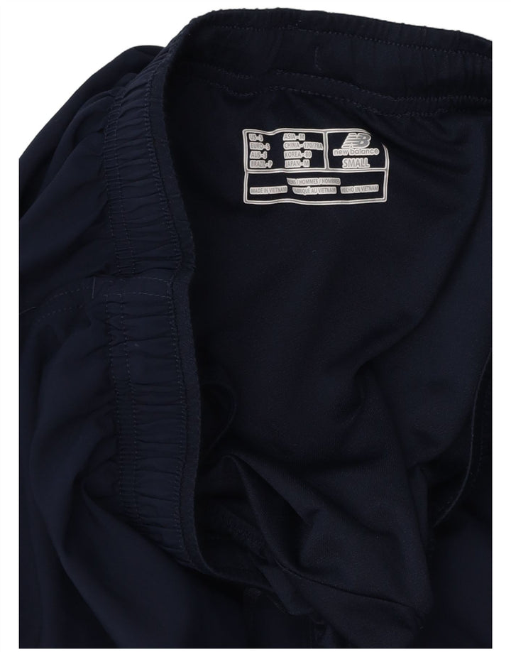 Мужские спортивные шорты New Balance, маленькие темно-синие, полиэстер