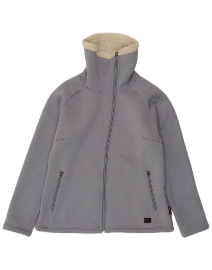Женская куртка шерпа Jack Wolfskin UK 16, большой синий полиэстер