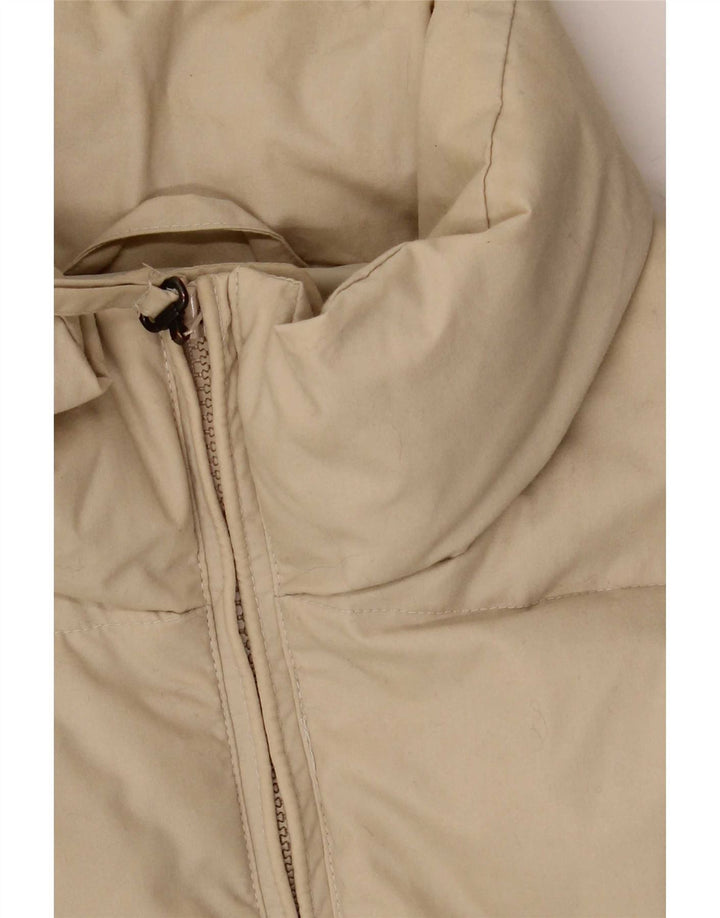 Мужской жилет с подкладкой Sergio Tacchini UK 42 XL, бежевый полиэстер