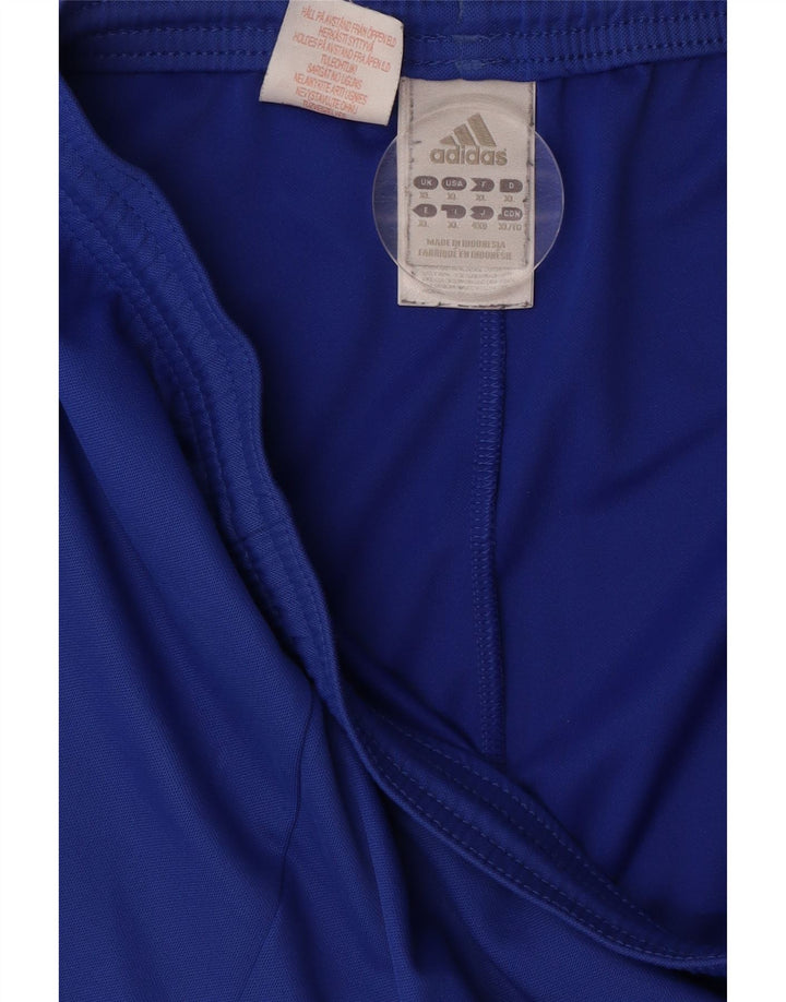Мужские спортивные шорты Adidas Climalite XL синие из полиэстера