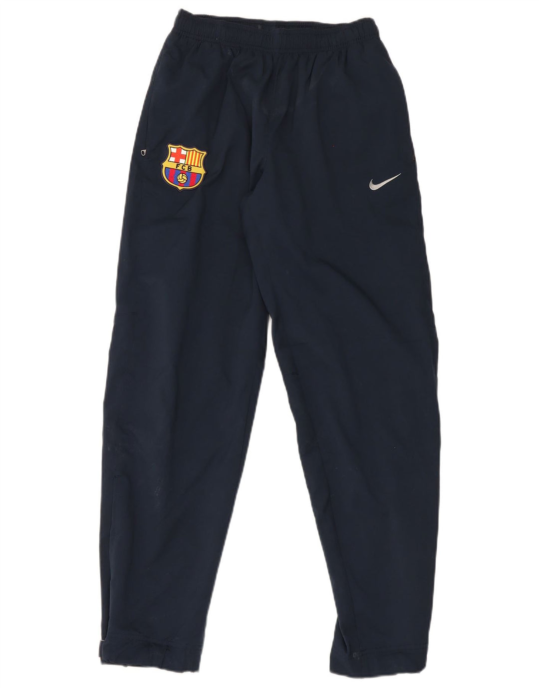 Мужские спортивные брюки Nike FCB, маленькие темно-синие, полиэстер