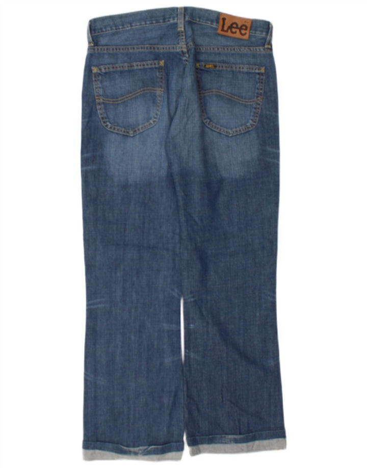 Мужские прямые джинсы Lee Denver W33 L29, синий хлопок