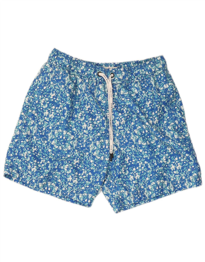 Мужские шорты для плавания Jack Wills XS из полиэстера с синими пятнами