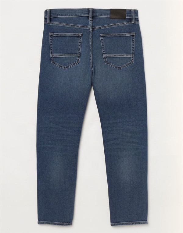 Мужские прямые джинсы Marks & Spencer W32 L29 синие, хлопок