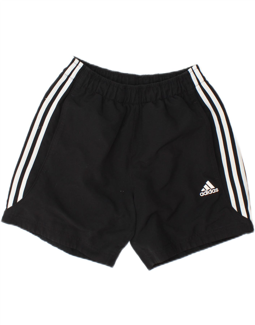 ADIDAS Womens Climalite Sport Shorts UK 8 Small Black Polyester Vintage Adidas and Second-Hand Adidas from Messina Hembry 