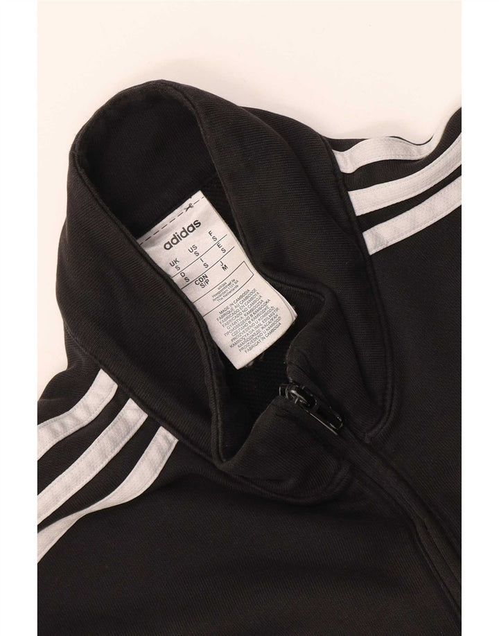 Мужской спортивный костюм Adidas, маленькая черная хлопковая куртка