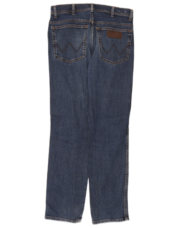 Мужские джинсы Wrangler Texas Slim W32 L32, синий хлопок
