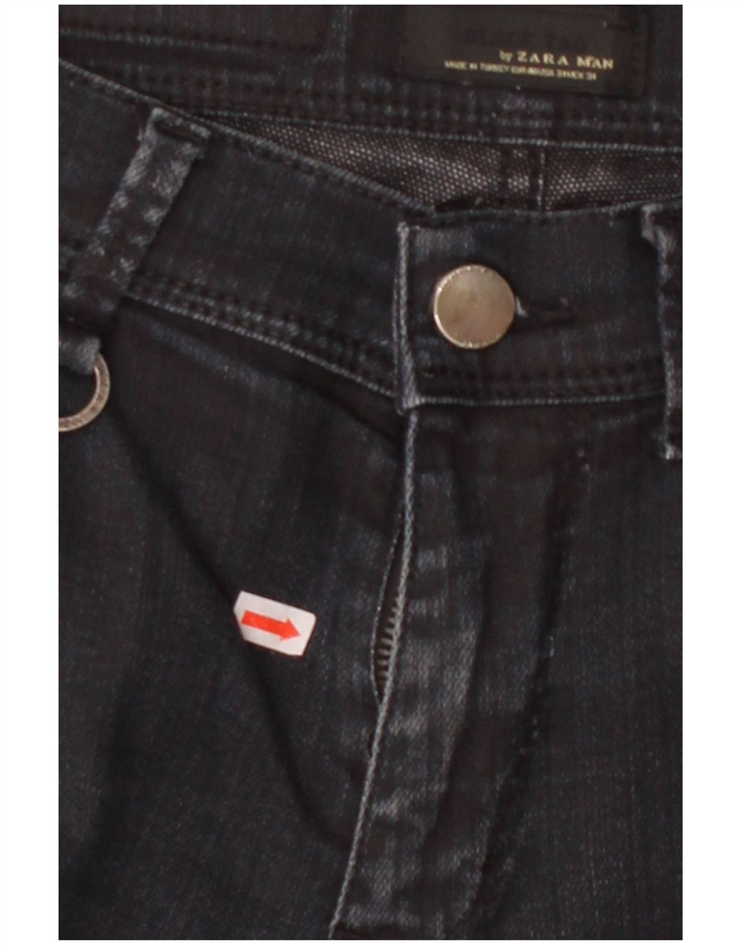 ZARA Mens Slim Jeans EU 40 Medium W30 L29 Navy Blue