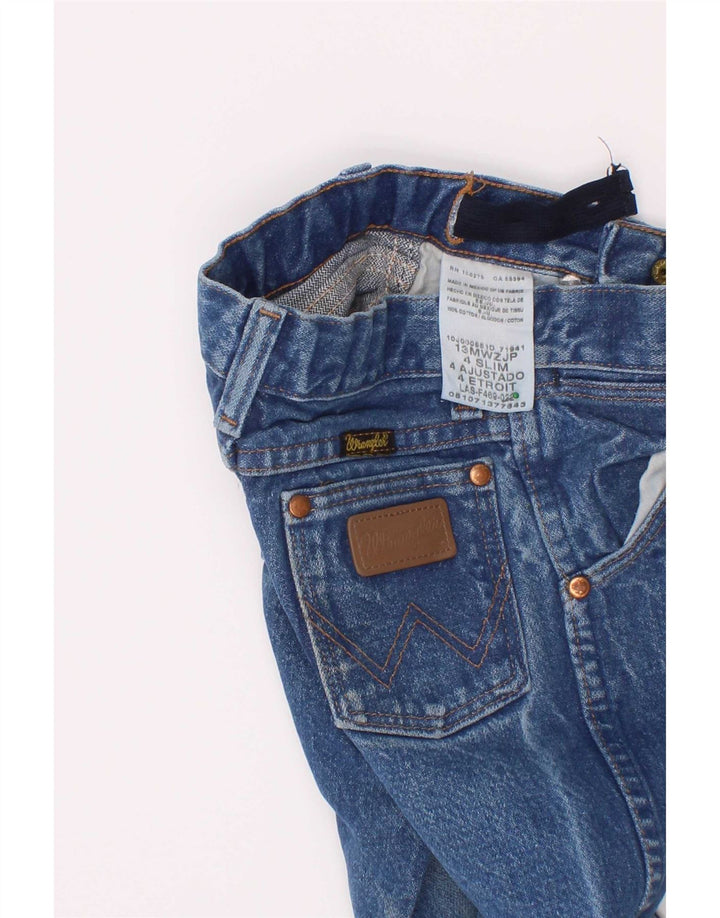Джинсы Wrangler Slim для мальчиков 3–4 лет W20 L14, синие, хлопок