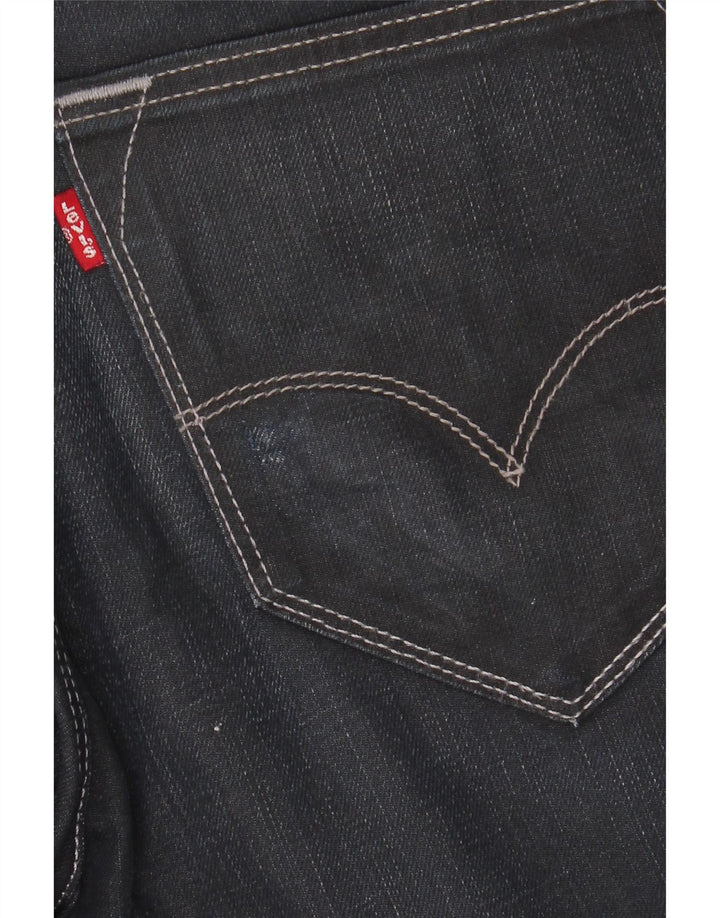 Мужские прямые джинсы Levi's 504 W32 L32 темно-синие, хлопок