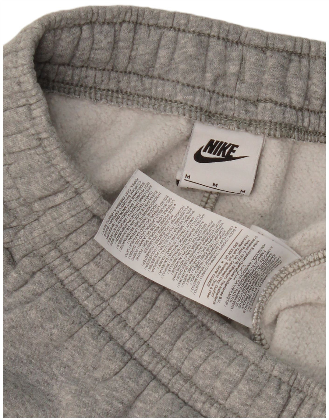 Мужские спортивные брюки-карго Nike, хлопковые джоггеры среднего серого цвета