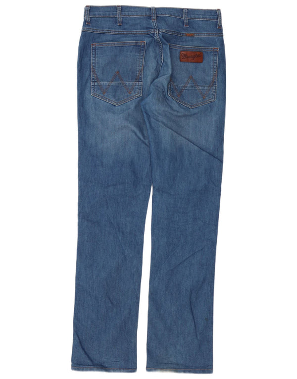 Мужские прямые джинсы WRANGLER Arizona W34 L33, синий хлопок