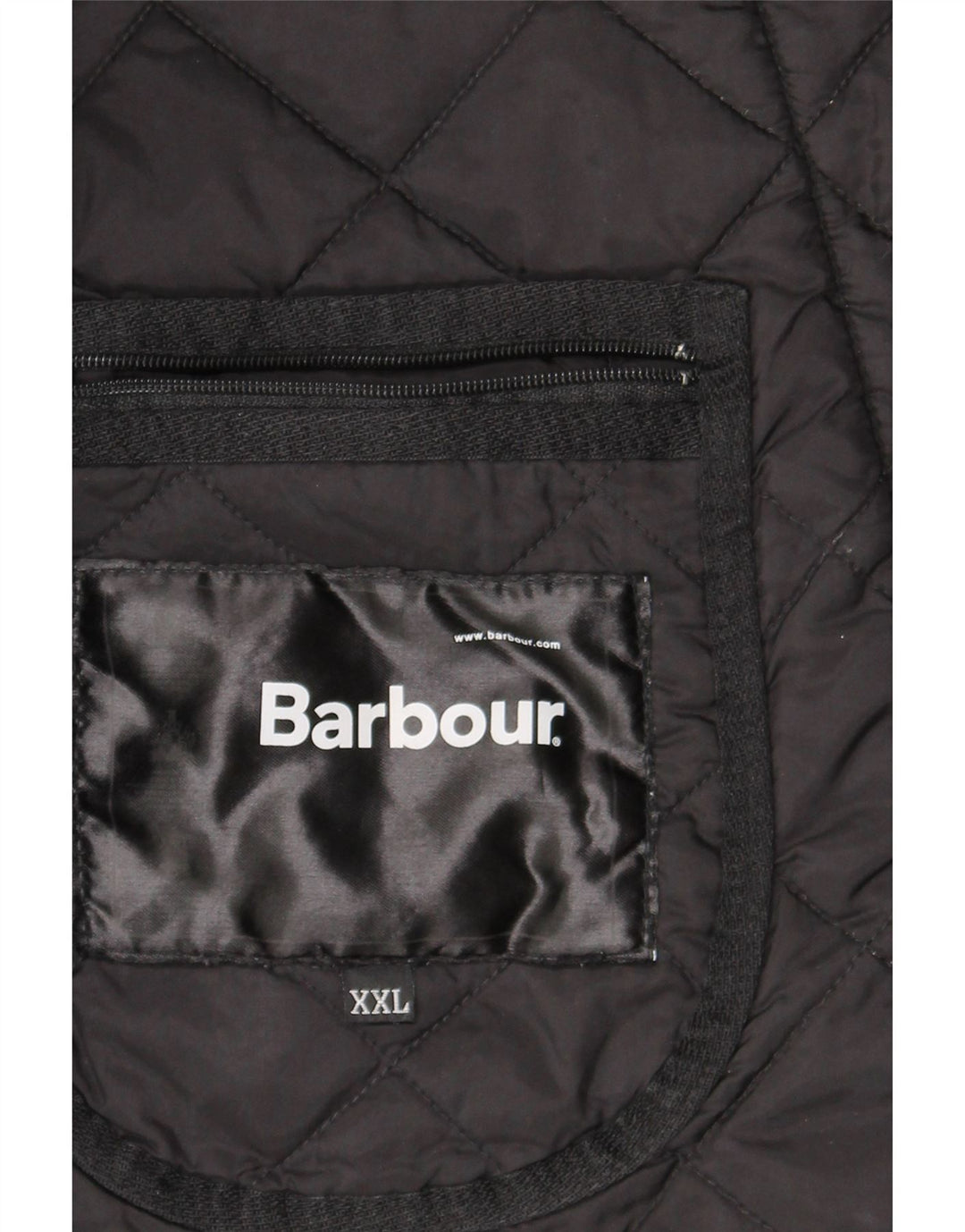 Мужская стеганая куртка Barbour UK 44 2XL черная из полиамида