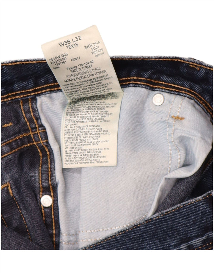 Мужские прямые джинсы WRANGLER Texas W36 L32, темно-синий хлопок