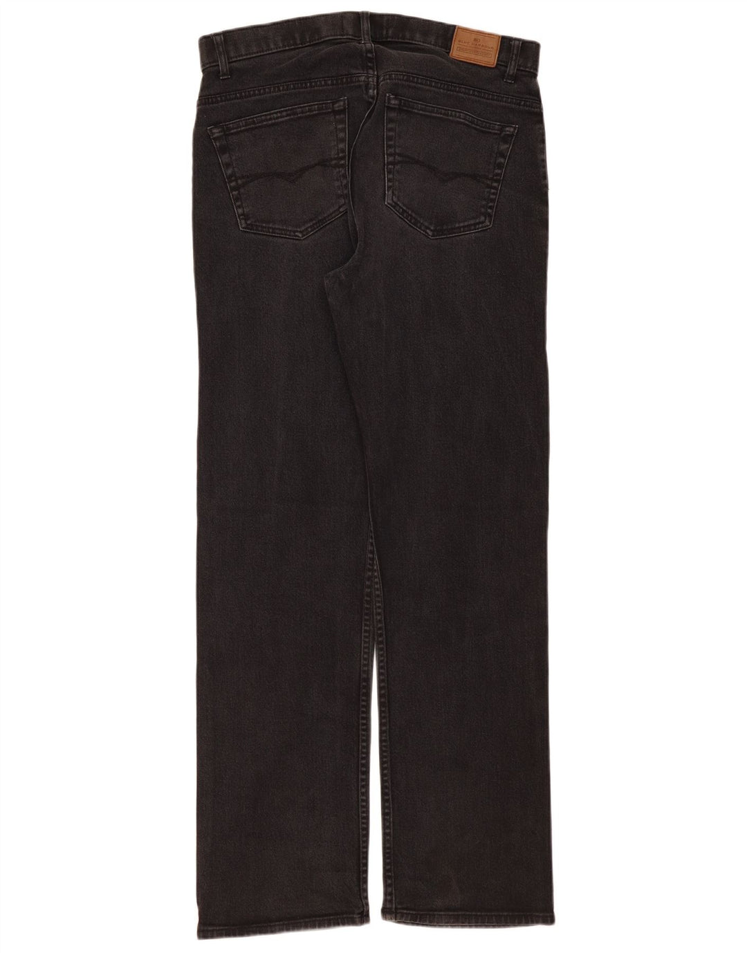 Мужские прямые джинсы Marks & Spencer W34 L33, черный хлопок