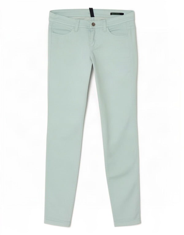 Женские джинсы джеггинсы Benetton W29 L29 синие, хлопок