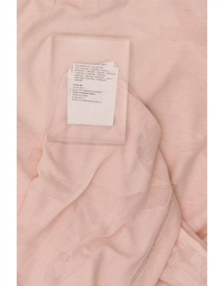Женская футболка Puma Top UK 16Large Pink Polyester