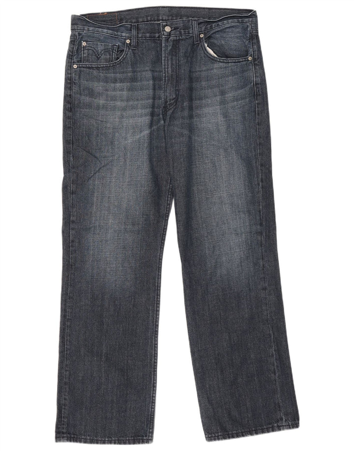 Мужские прямые джинсы Levi's 506 W38 L32 синие, хлопок