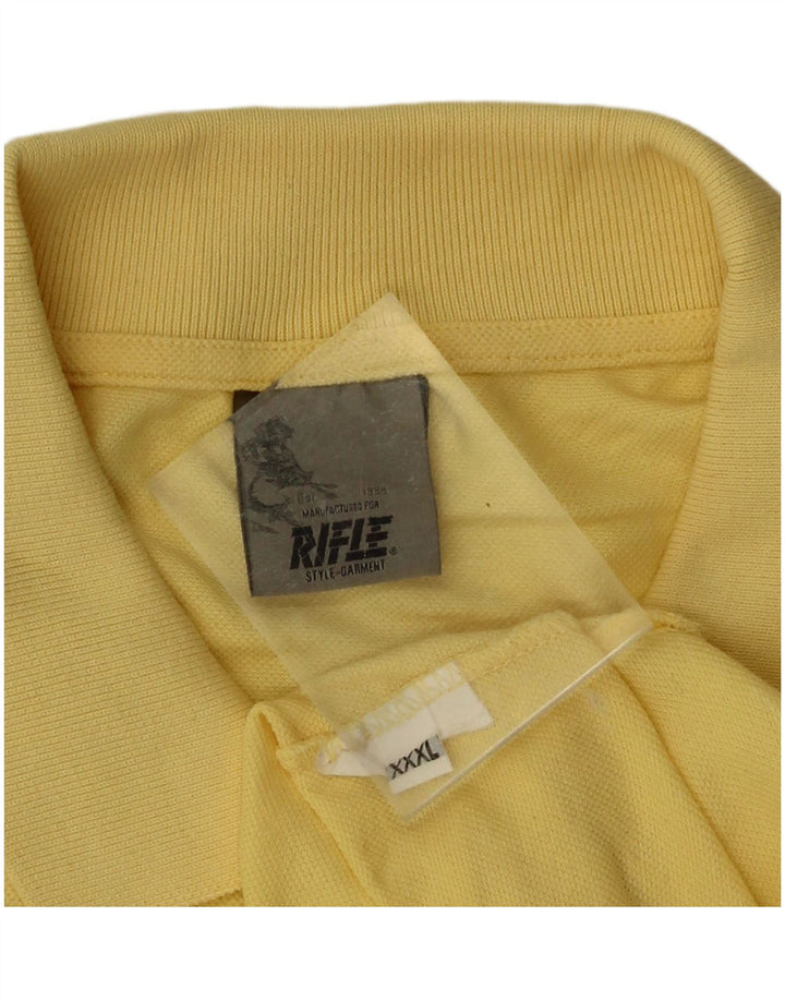Мужская рубашка поло Rifle 3XL желтая
